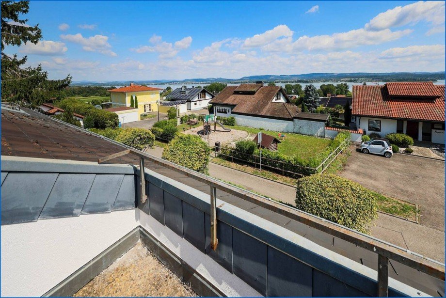 Ausblick Richtung See Dachgeschosswohnung Gaienhofen-Gundholzen