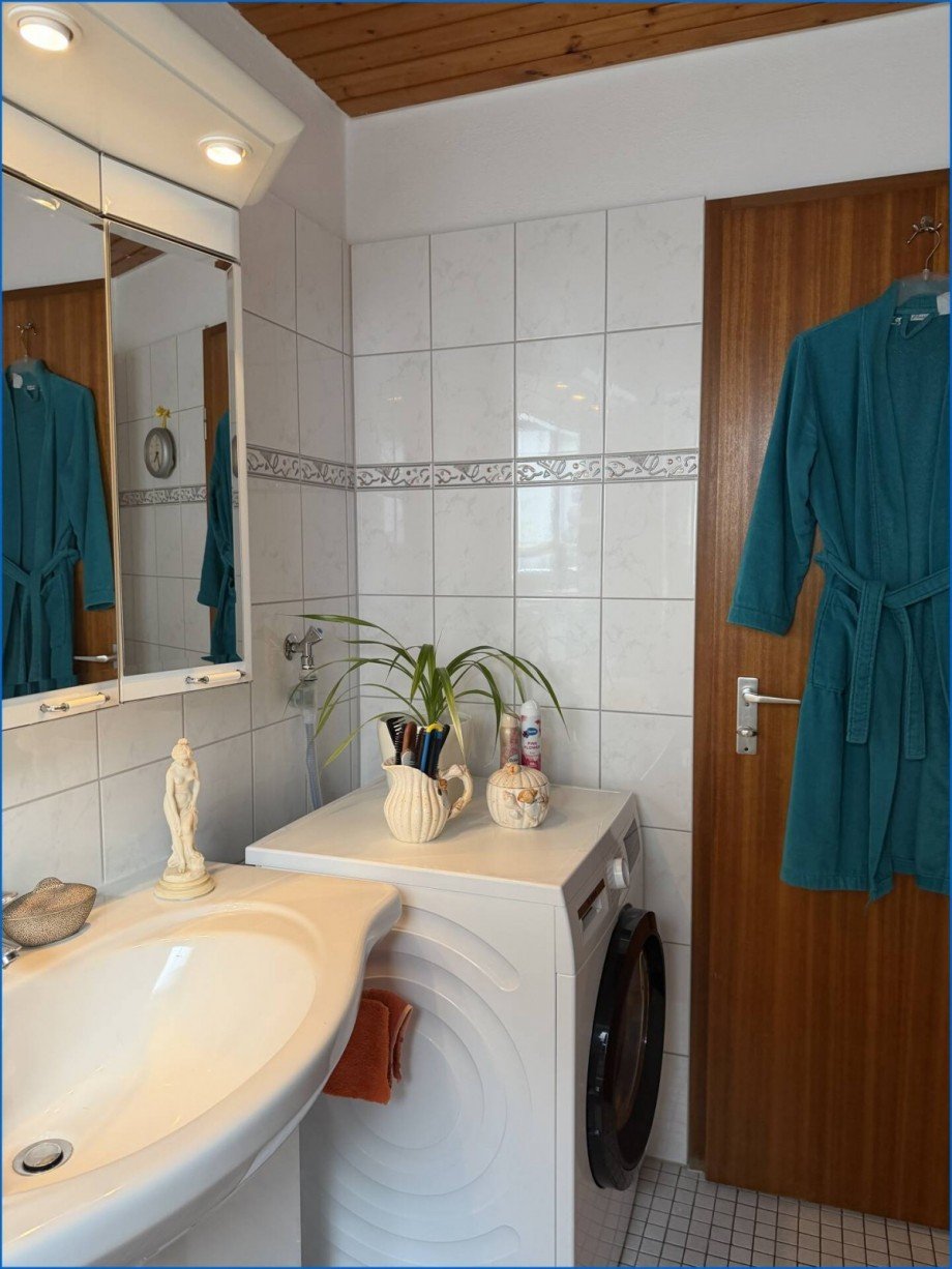 Waschmaschine im Bad Etagenwohnung Konstanz / Litzelstetten