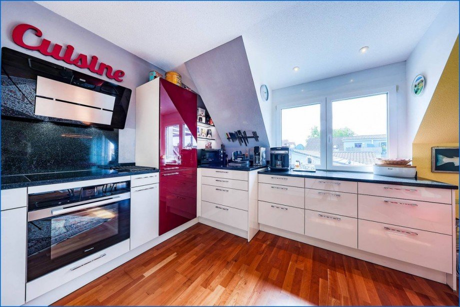 Einbauk�che Dachgeschosswohnung Radolfzell am Bodensee