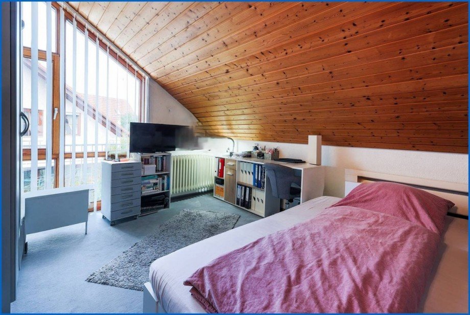 Schlafzimmer DG Einfamilienhaus Radolfzell am Bodensee / B�hringen