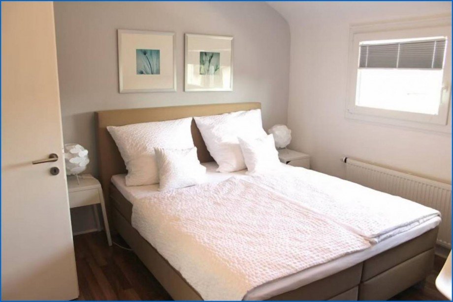 Schlafzimmer Dachgeschosswohnung Radolfzell am Bodensee