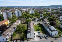Luftbild Attraktive, sch�ne 4 Zimmer Wohnung mit Balkon im 1.OG in Radolfzell - bezugsfrei, KFW 55!
