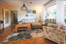 Wohnzimmer Gro�z�gige 4,5 Zimmer Wohnung!
 Wfl. 120 qm, Balkonterrasse, Keller, Hobby, Garage, ruhige Lage Singen-Nord!
