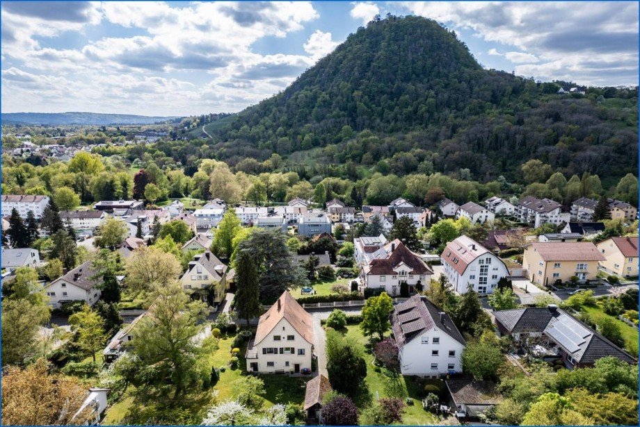 Luftbild Einfamilienhaus Singen am Hohentwiel