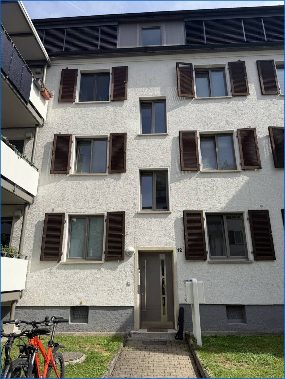 Aussenansicht Etagenwohnung Konstanz / Petershausen