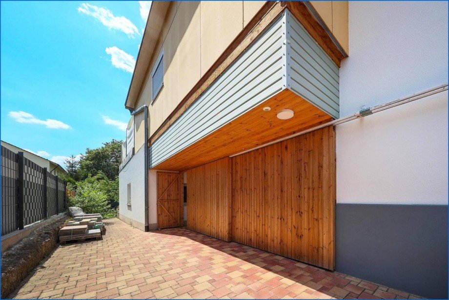 Schiebetor, Carport Mehrfamilienhaus Singen am Hohentwiel
