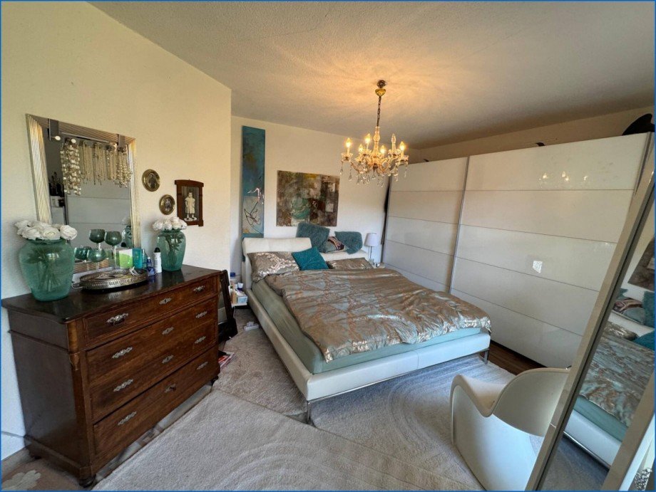 Schlafzimmer Einfamilienhaus M�hlingen / Zoznegg