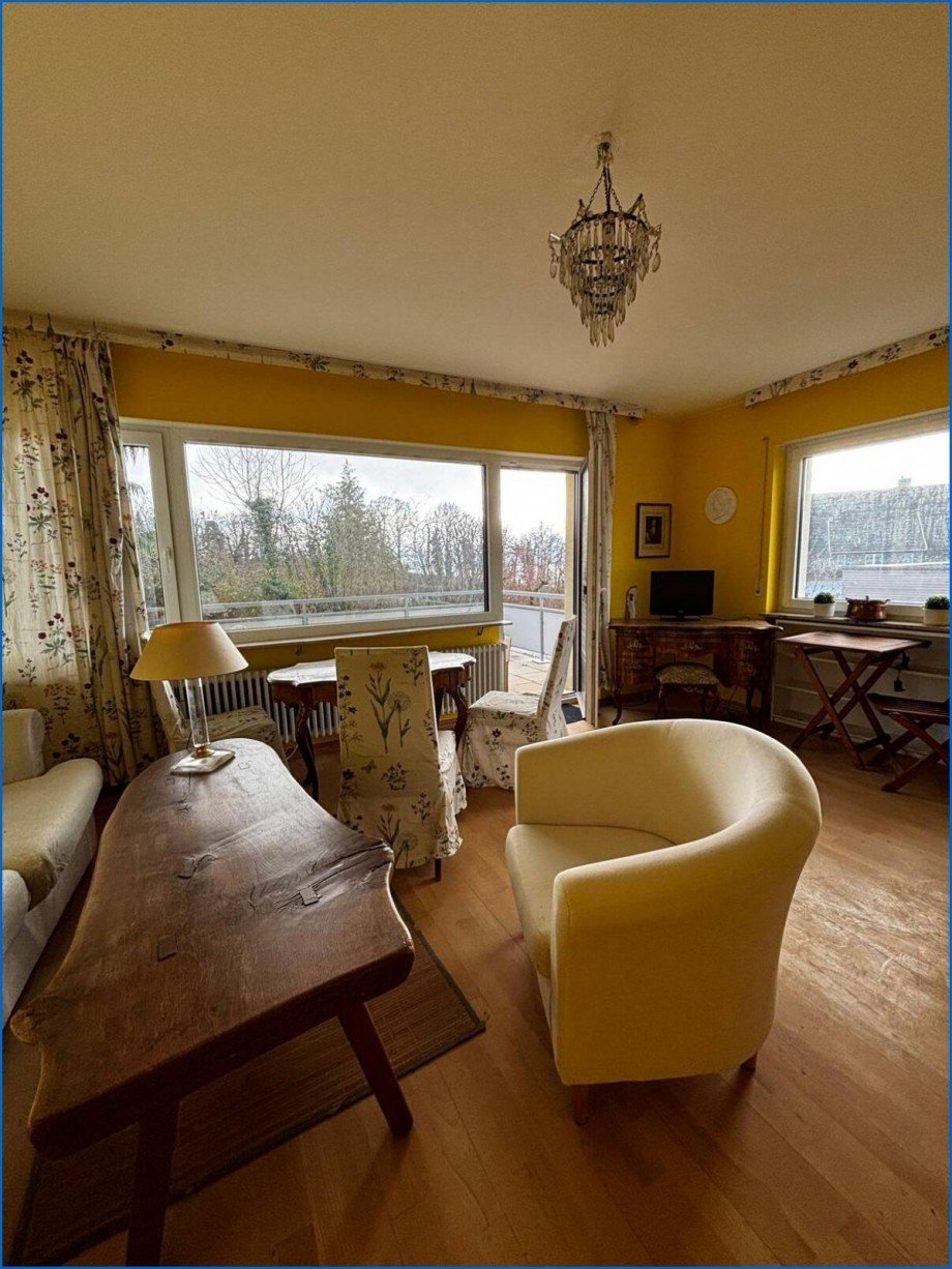 Wohnzimmer 1 Erdgeschosswohnung Meersburg