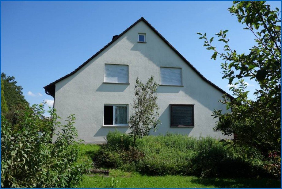 Westseite Zweifamilienhaus Gailingen am Hochrhein