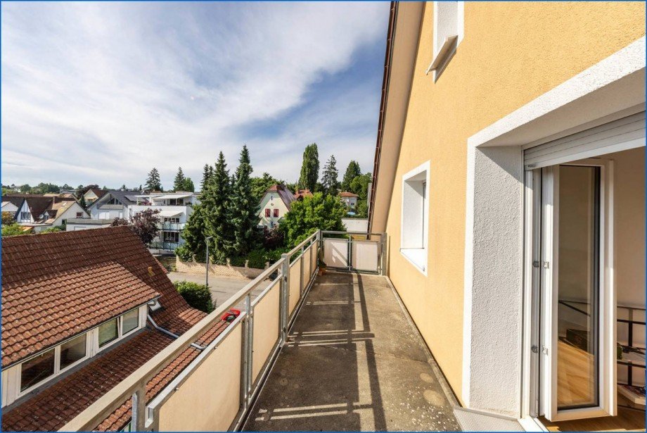 Balkonsicht Dachgeschosswohnung �berlingen am See
