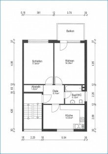 02_EG Grundriss Radolfzell-ALTBOHL: gro�z�giges, gepflegtes Haus m. sch�nem Grundst�ck u. Garage/Stellpl./Bezugsfrei