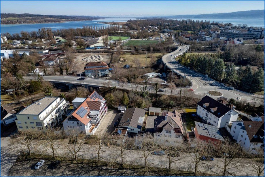 Drohne 2 Mehrfamilienhaus Radolfzell am Bodensee
