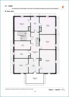 Grundriss DG Modernisierte Unternehmer-Villa mit 565 qm Wohnfl. auf 3 Wohnungen u. gro�z�g. Grundst�ck in Sto-OT!