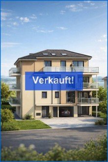 Moderne Wohnanlage in Radolfzell am Bodensee Neubau Radolfzell: stadtnahe 3,5 Zi.-PENTHOUSE-Wohnung mit Dachterrasse und Aufzug, nur 5 Einheiten!