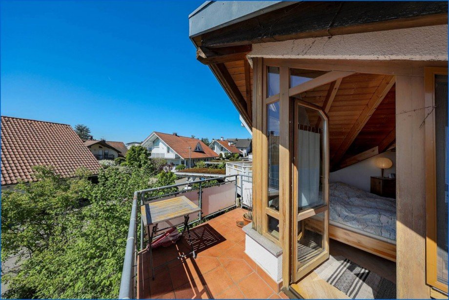 Balkon OG Doppelhaush�lfte Radolfzell am Bodensee