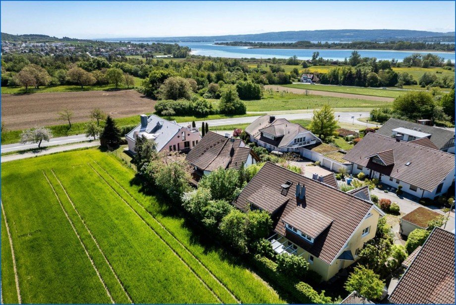 Luftbild Doppelhaush�lfte Radolfzell am Bodensee