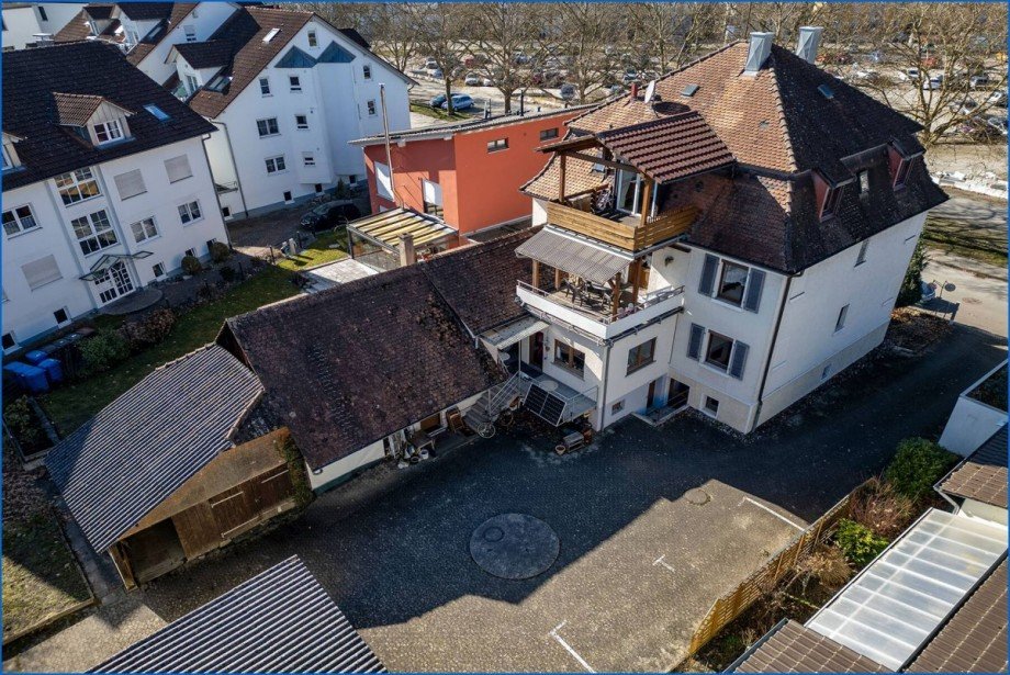 Drohne 6 Mehrfamilienhaus Radolfzell am Bodensee