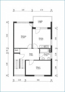 03_OG Grundriss Radolfzell-ALTBOHL: gro�z�giges, gepflegtes Haus m. sch�nem Grundst�ck u. Garage/Stellpl./Bezugsfrei