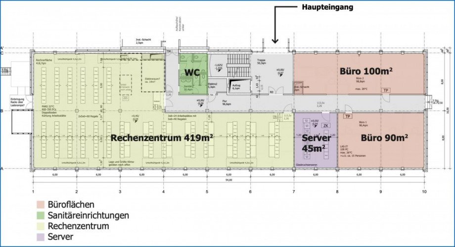 Grundriss EG B�ro / Praxis Konstanz