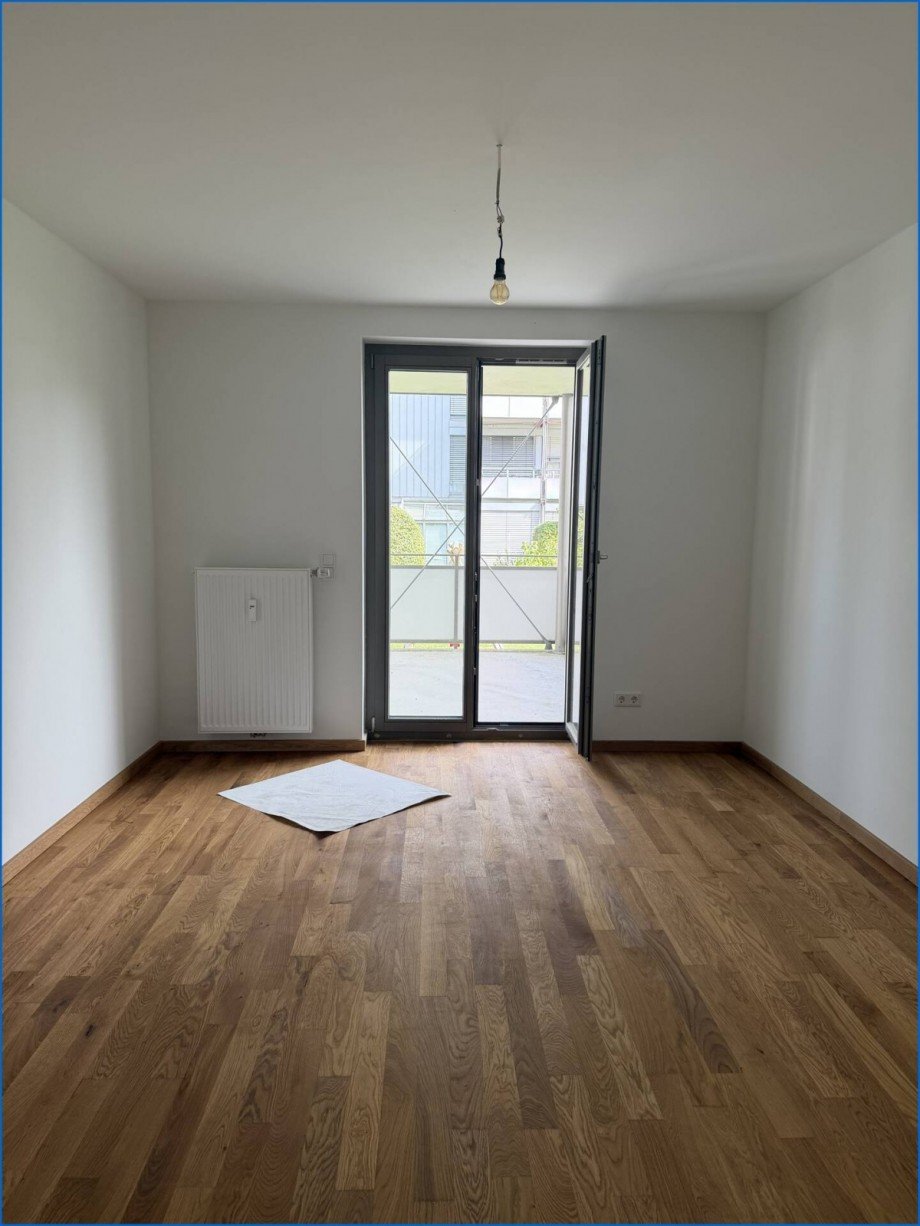 Wohnzimmer leer Etagenwohnung Konstanz / Petershausen