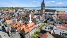 Luftbild Historischer Charme trifft moderne Perfektion
