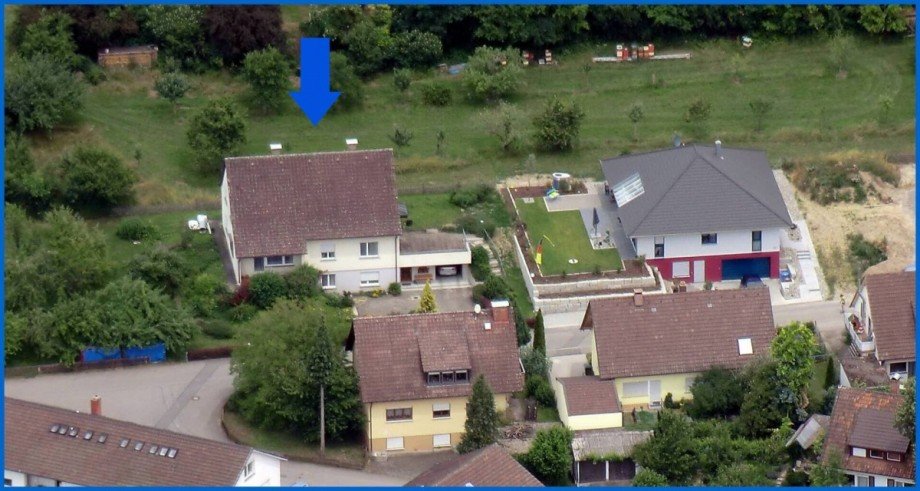 Luftbild-2 Zweifamilienhaus Gailingen am Hochrhein