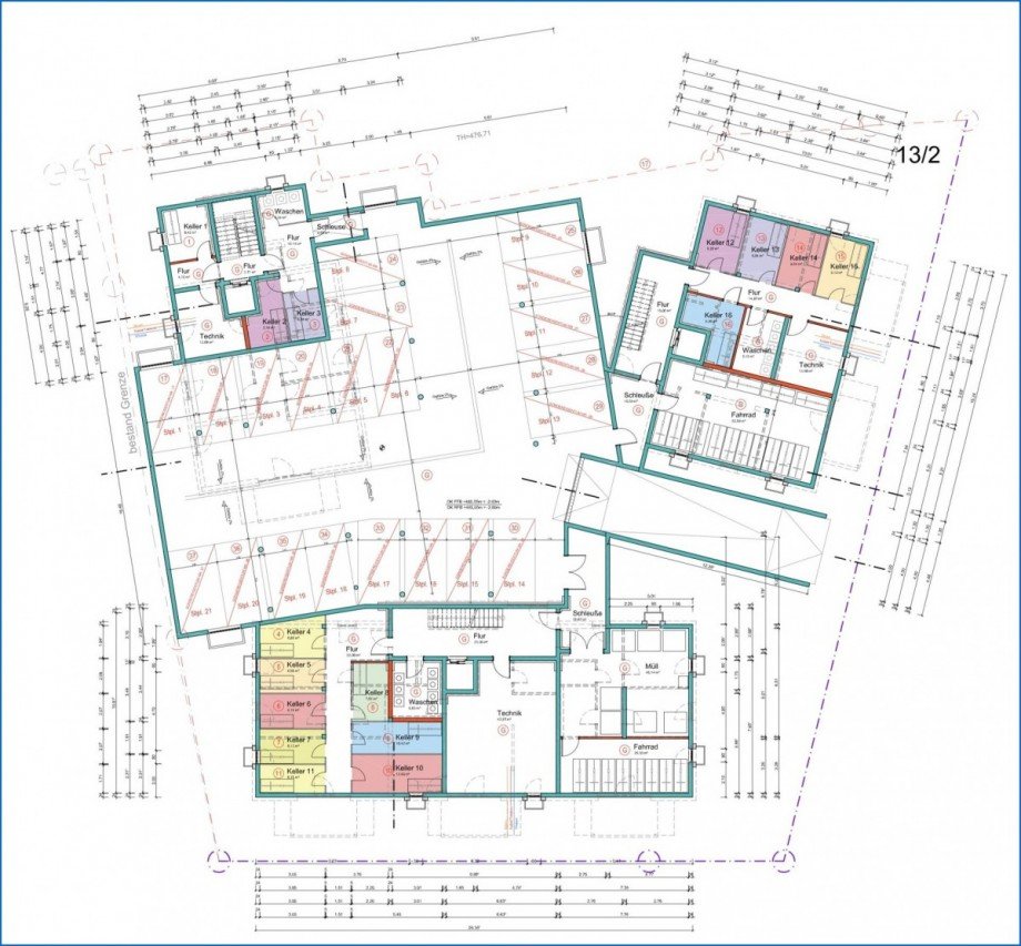 KG Grundriss Etagenwohnung Radolfzell am Bodensee / G�ttingen