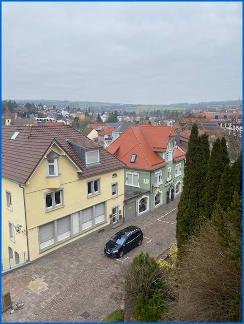 Ausblick Altstadt Etagenwohnung Engen
