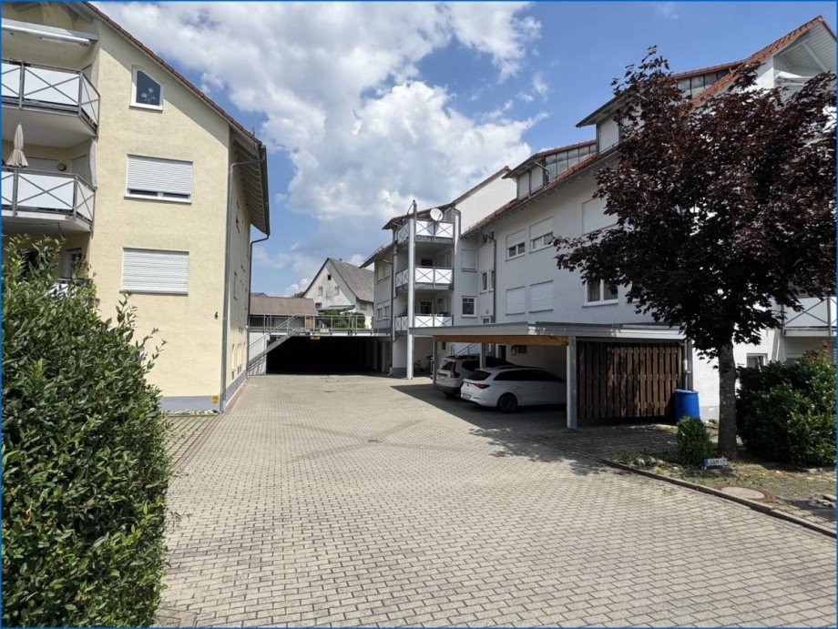 Innenhof Etagenwohnung Hohenfels / Liggersdorf