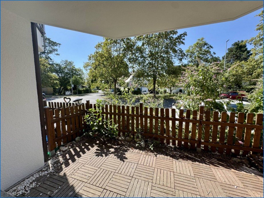 Terrasse Erdgeschosswohnung Radolfzell am Bodensee