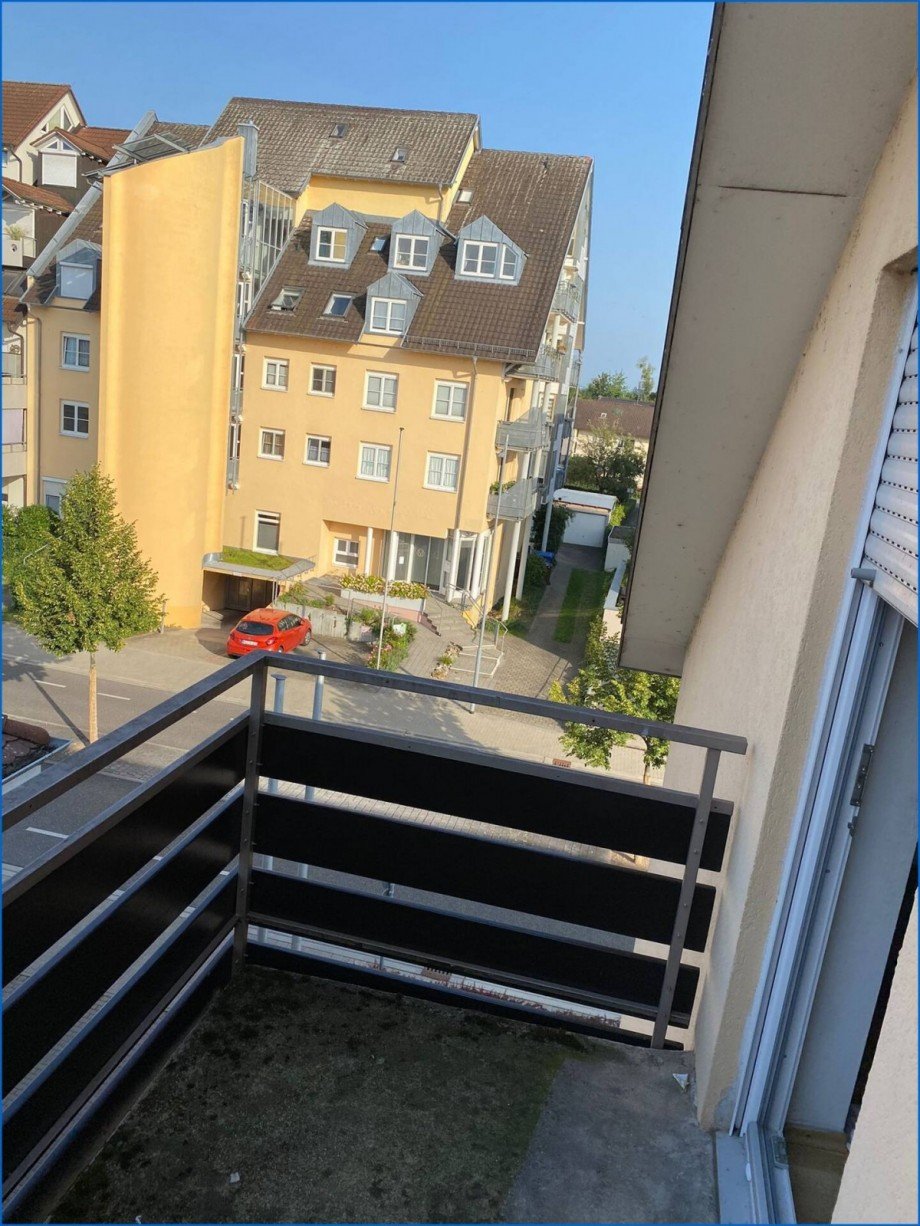 Balkonsicht 2 Dachgeschosswohnung Radolfzell am Bodensee