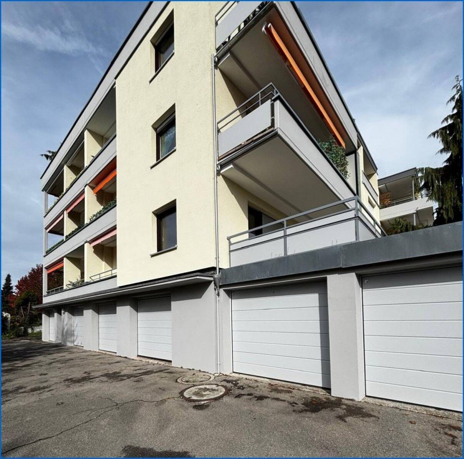 Ansicht von S�den Erdgeschosswohnung Meersburg