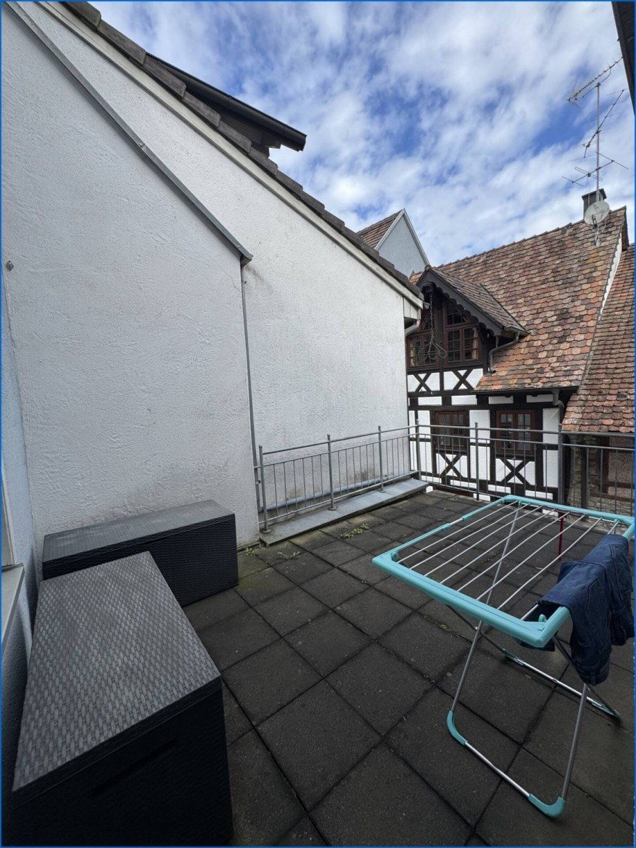 Terrasse Etagenwohnung Radolfzell am Bodensee