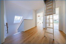 Treppe zum Dachspeicher Gro�z�gig u. modern: Traum-Einfamilienhaus in sch�ner Lage von Rielas.-Worblingen,Bj.24, KfW 40+ !
