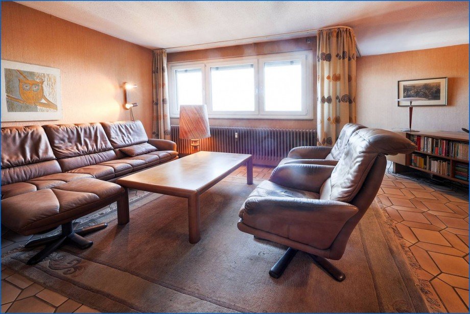 Wohnzimmer Etagenwohnung Radolfzell am Bodensee