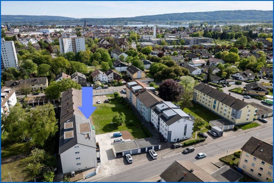 Blick Richtung Bodensee Etagenwohnung Radolfzell am Bodensee