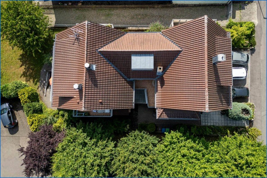 Haus 18 und 18a, Luftbild Dachgeschosswohnung �berlingen am See