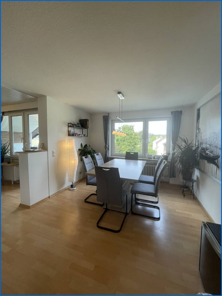 Essbereich Dachgeschosswohnung Radolfzell am Bodensee
