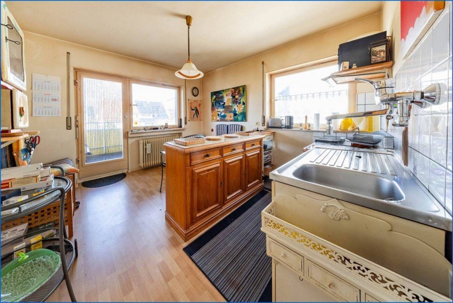 Wohnk�che mit EBK Doppelhaush�lfte Radolfzell am Bodensee