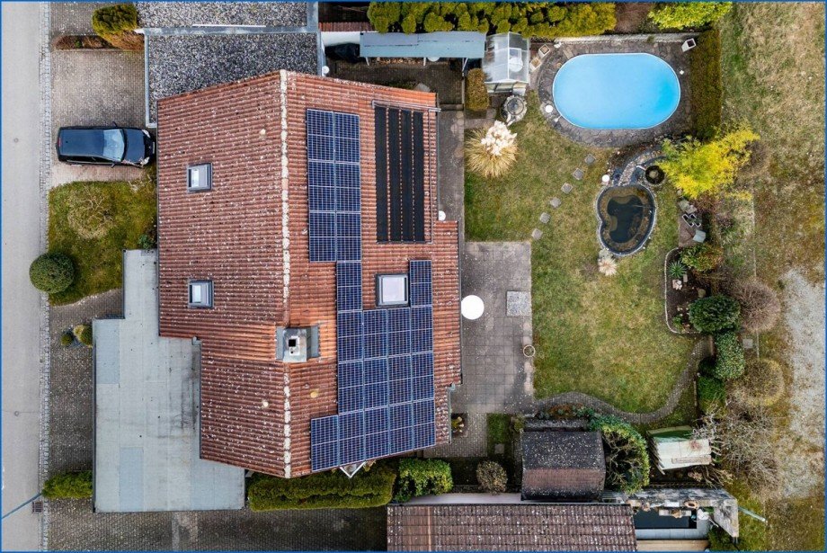 Dachaufnahme Einfamilienhaus Radolfzell am Bodensee / B�hringen