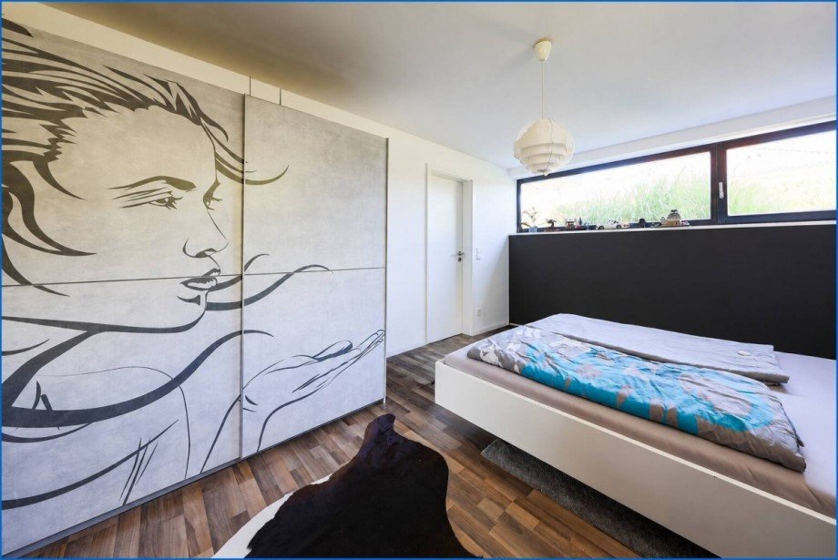 Schlafbereich Einliegerwohnung Villa Moos