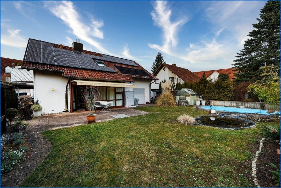 Garten Einfamilienhaus Radolfzell am Bodensee / B�hringen