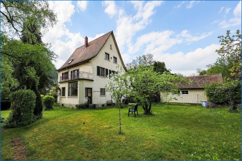 Ansicht hinten Einfamilienhaus Singen am Hohentwiel
