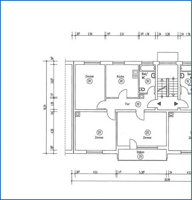 Grundriss Etagenwohnung Singen