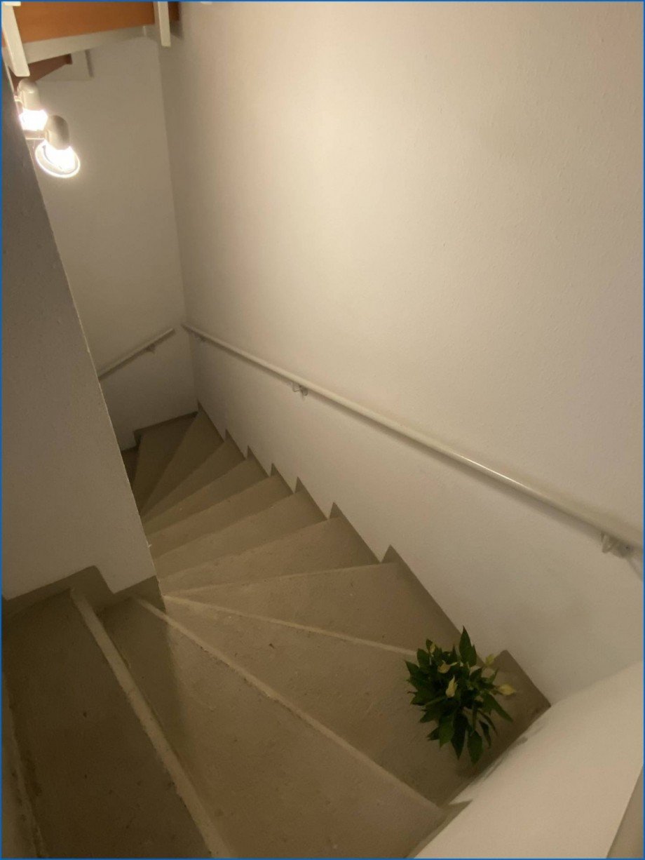 Treppe zum Keller Doppelhaush�lfte Sigmaringen