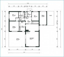 EG Grundriss Sch�ner Bungalow mit ELW auf gro�em Grundst�ck, moderne W�rmepumpe und bereits energetisch ged�mmt .