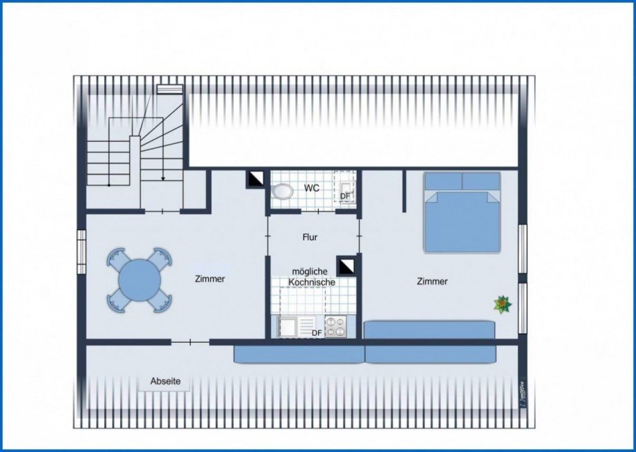 Grundriss DG Haus Konstanz