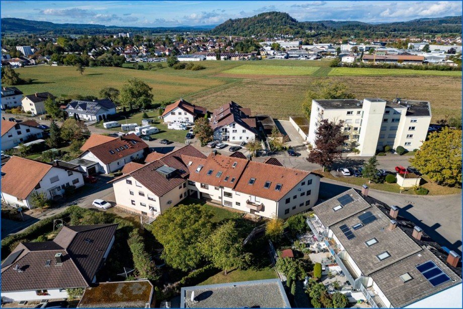 Au�enansicht oben Etagenwohnung Rielasingen-Worblingen