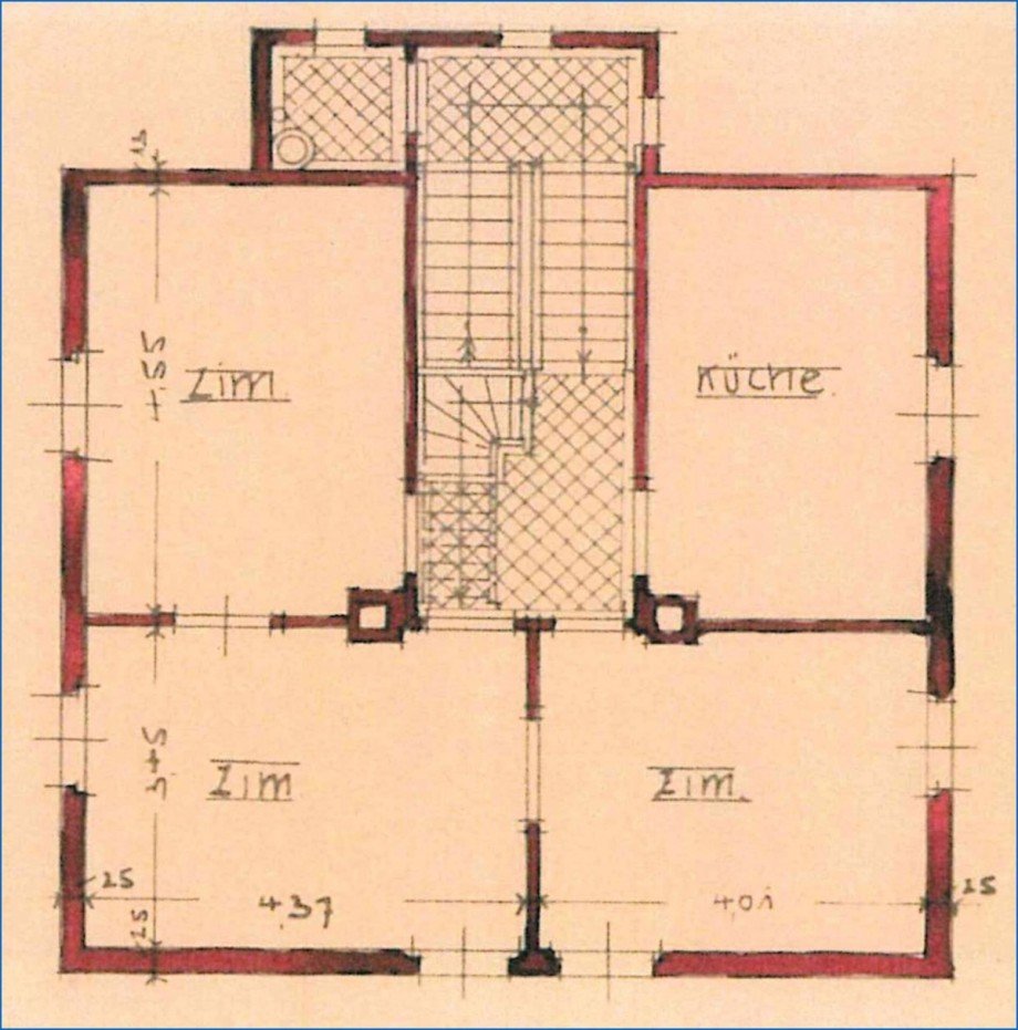Grundriss DG Nr.5 Einfamilienhaus Singen am Hohentwiel