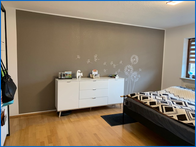 Schlafzimmer Etagenwohnung Radolfzell am Bodensee